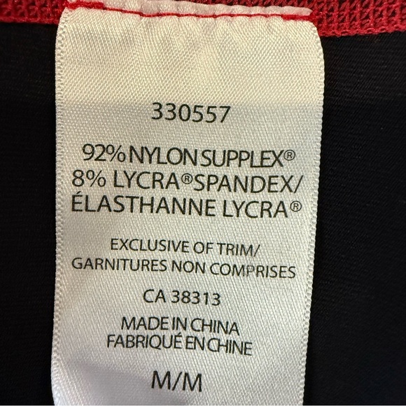 Tuff Athletics Tank Top Red and Black for Active Comfort Women's - Picture 12 of 12